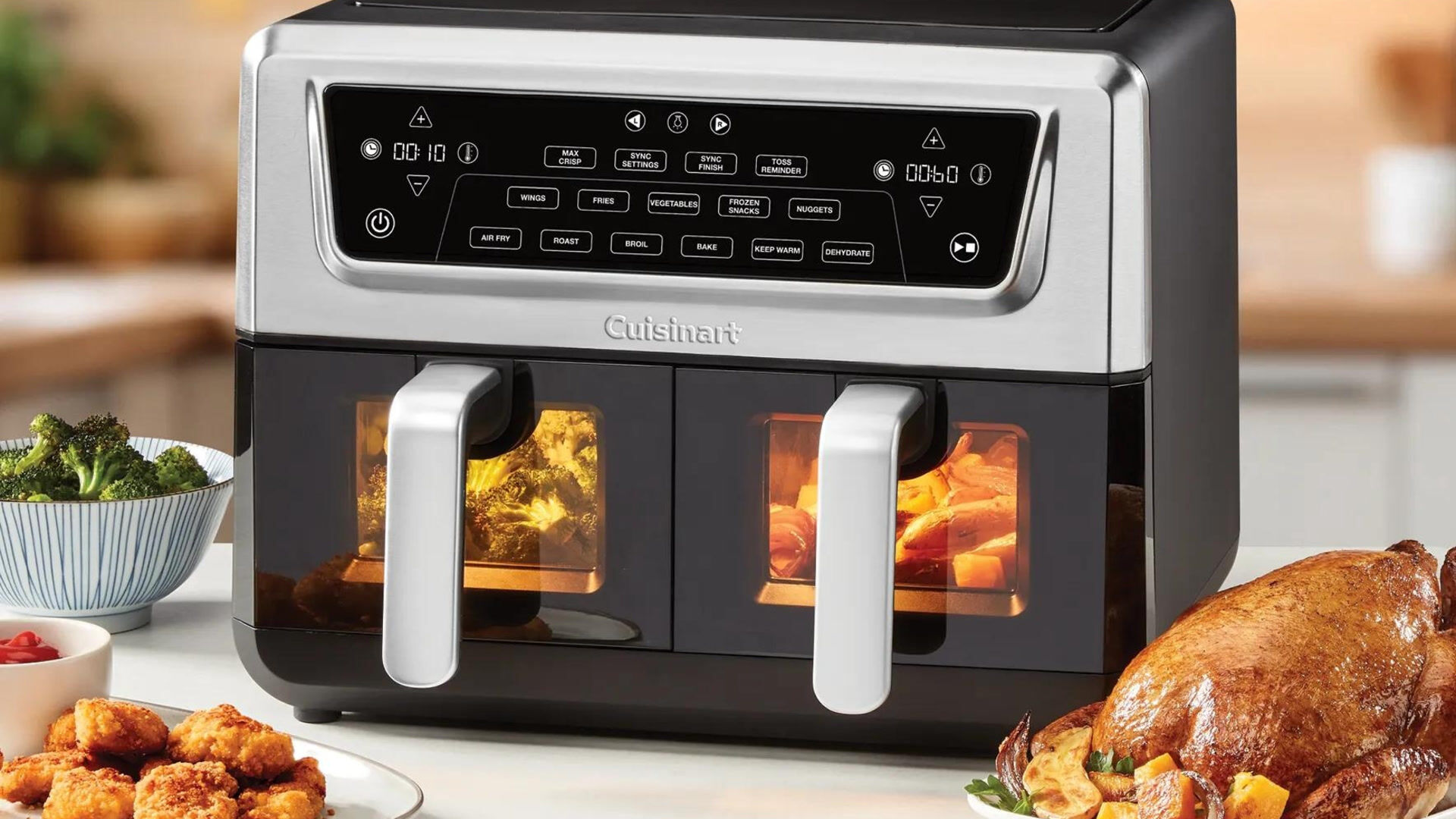 dual basket air fryer